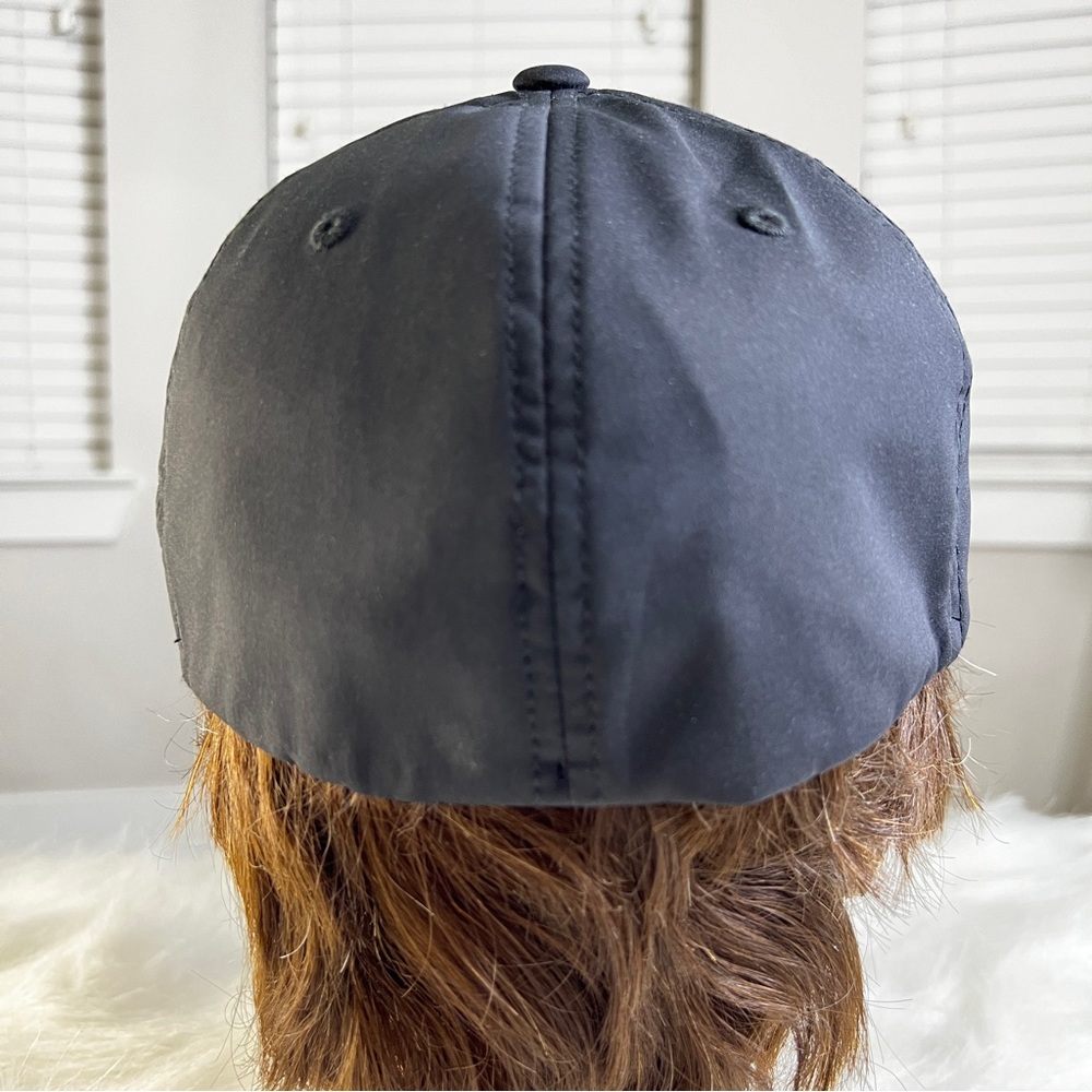 BMW Limited Edition M Racing Metallic Black Silver Logo Ball Cap Flexfit Hat NEW - Picture 14 of 16